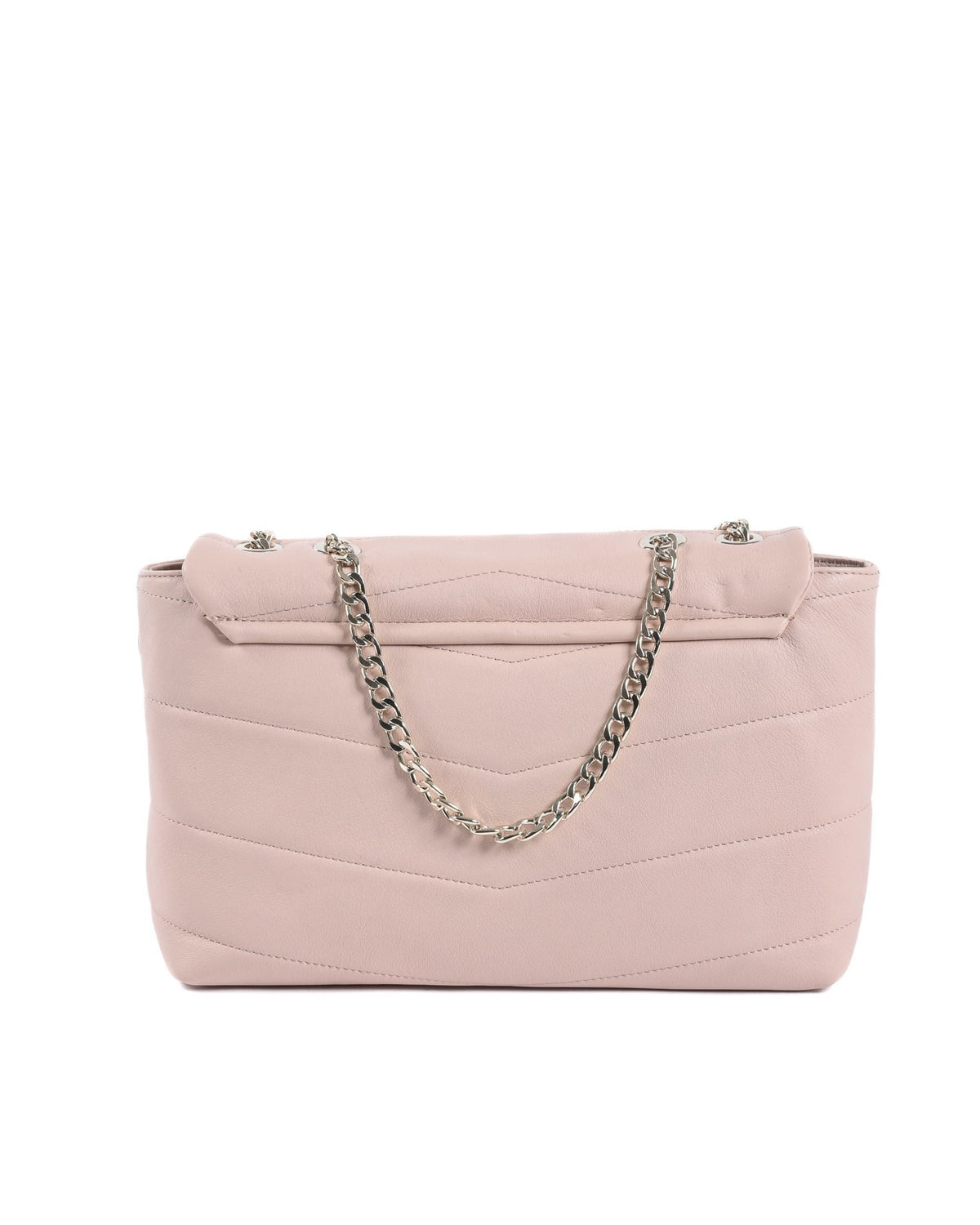 Sac à Épaule Dee Ocleppo Margot – Cuir Rose, Fabrication Italienne - LANOVRA