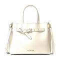 Sac à Main Cabas Michael Kors Emilia - Cuir Grainé Crème & Details Dorés - LANOVRA