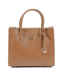 Sac à Main en Cuir Camel V Italia BE10275 – Dollaro, Fabrication Italienne (33 x 27 x 14 cm) - LANOVRA