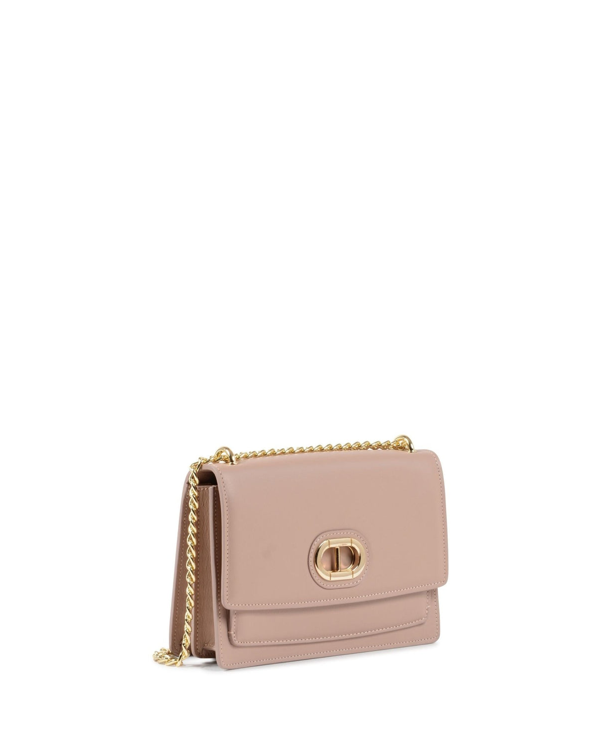 Sac Bandoulière Dee Ocleppo PB05N Sauvage – Cuir Nude, Fabrication Italienne (23 x 16,5 x 6,5 cm) - LANOVRA
