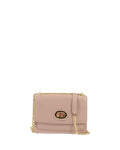 Sac Bandoulière Dee Ocleppo PB05N Sauvage – Cuir Nude, Fabrication Italienne (23 x 16,5 x 6,5 cm) - LANOVRA